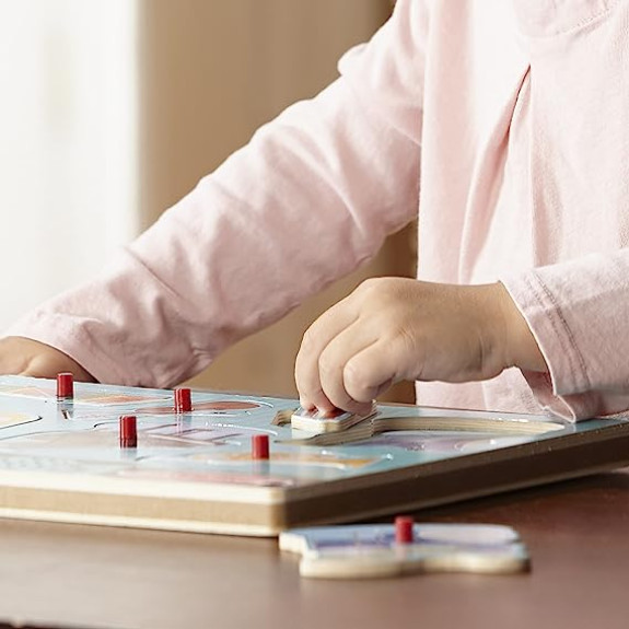 Melissa and Doug Musical Instruments Sound Puzzle